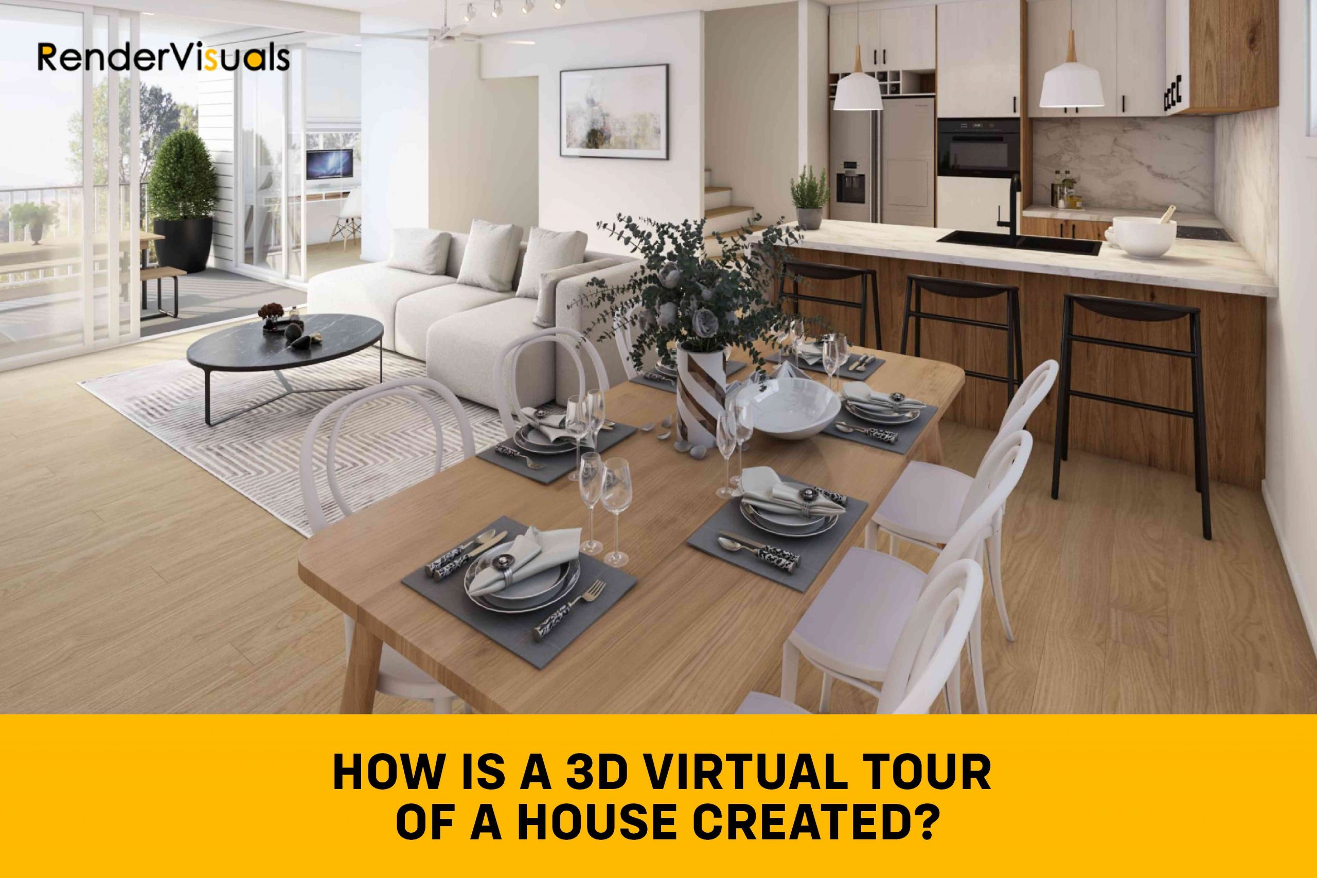 How Is a 3D Virtual Tour of a House Created?